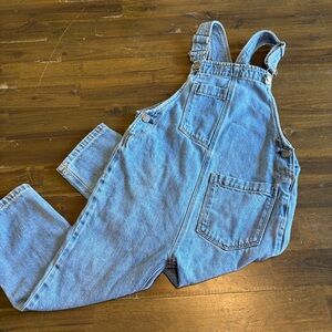 Zara Denim Overalls Kids Boy Girl 4-5 Unisex lightweight